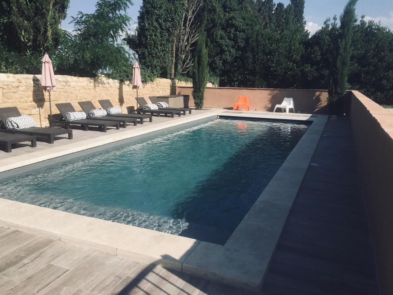 Bed and Breakfast Mas Guiraud, Le Coquet Beaucaire  Esterno foto